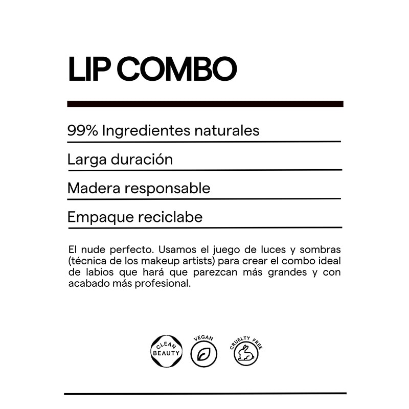 LIP COMBO BUCH&Oacute;N (SET PARA LABIOS)